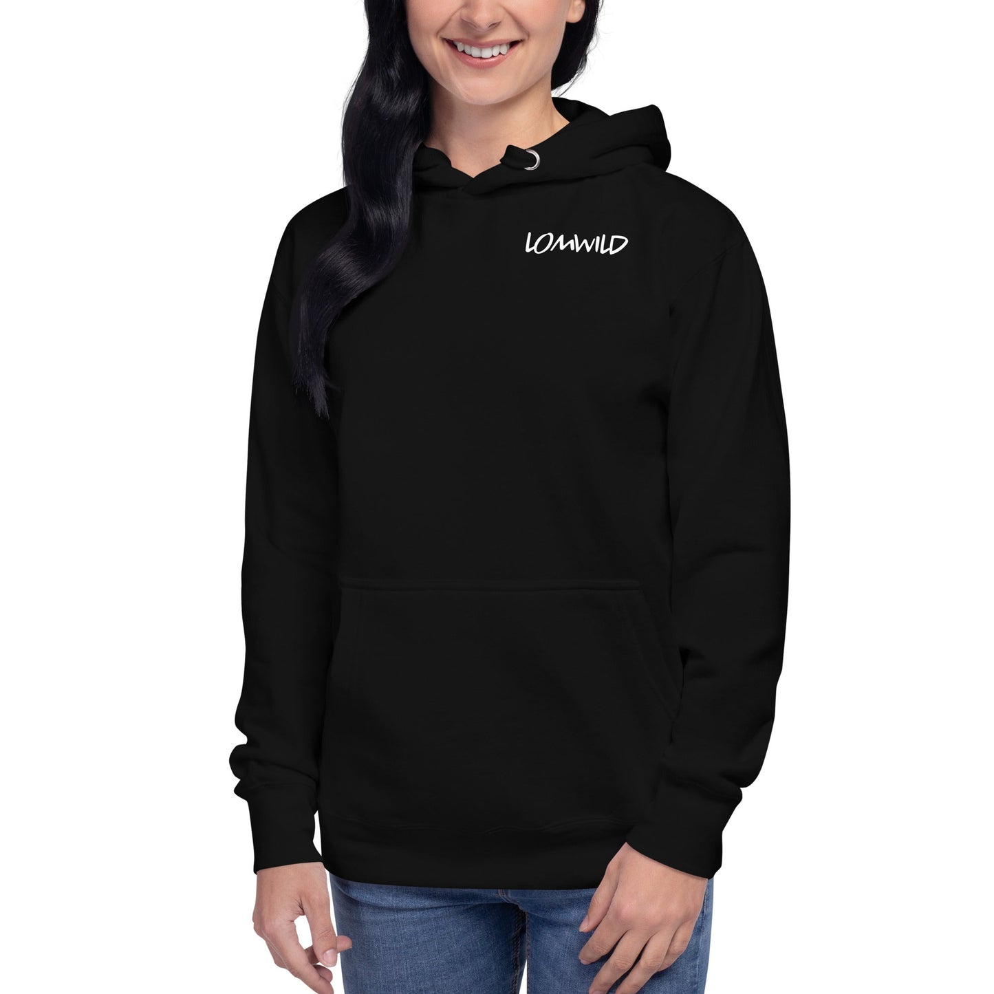Golden Fern in the Shadows - Unisex Hoodie - LOMWILD