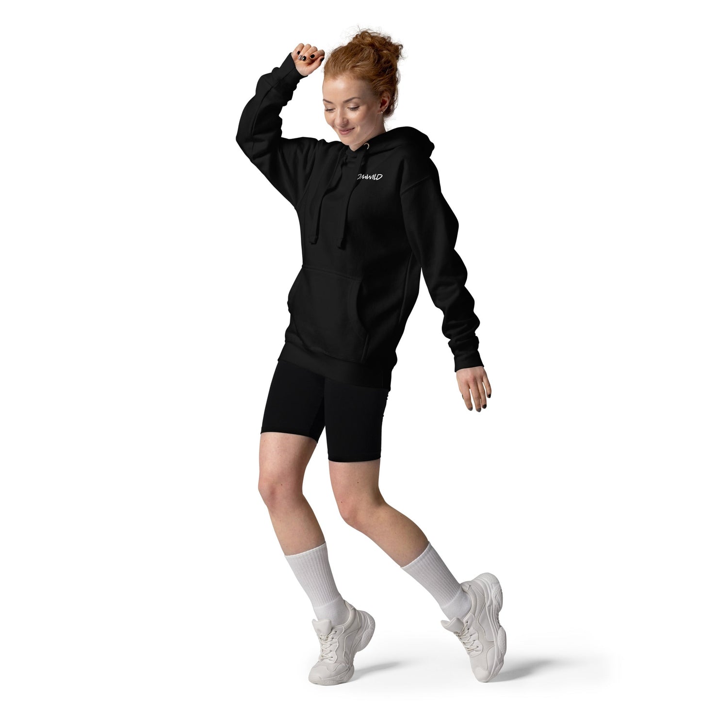 Golden Fern in the Shadows - Unisex Hoodie - LOMWILD