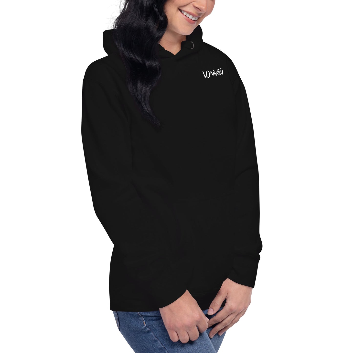 Golden Fern in the Shadows - Unisex Hoodie - LOMWILD