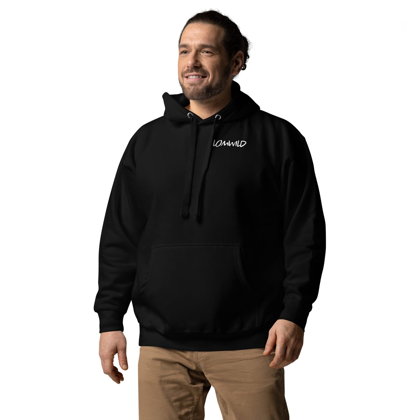 Golden Fern in the Shadows - Unisex Hoodie - LOMWILD
