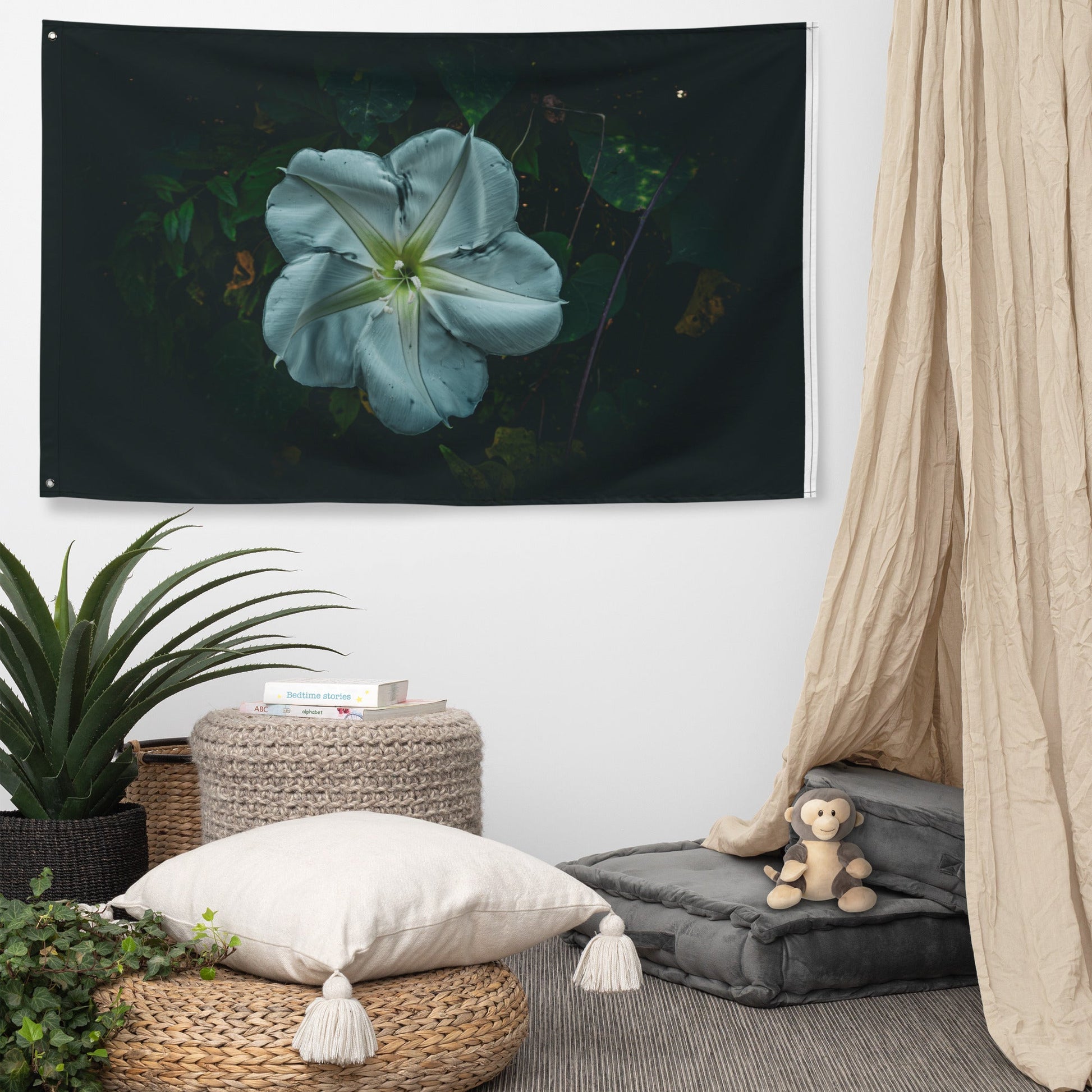 Petals in Darkness - Flag - LOMWILD